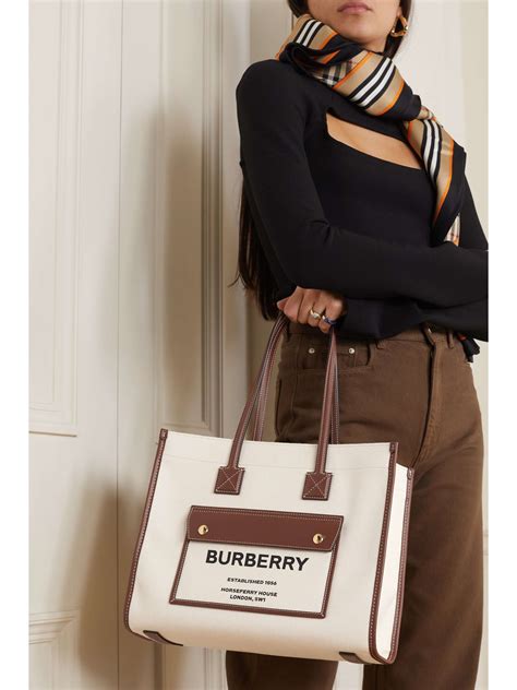 burberry large doodle tote|net a porter Burberry tote.